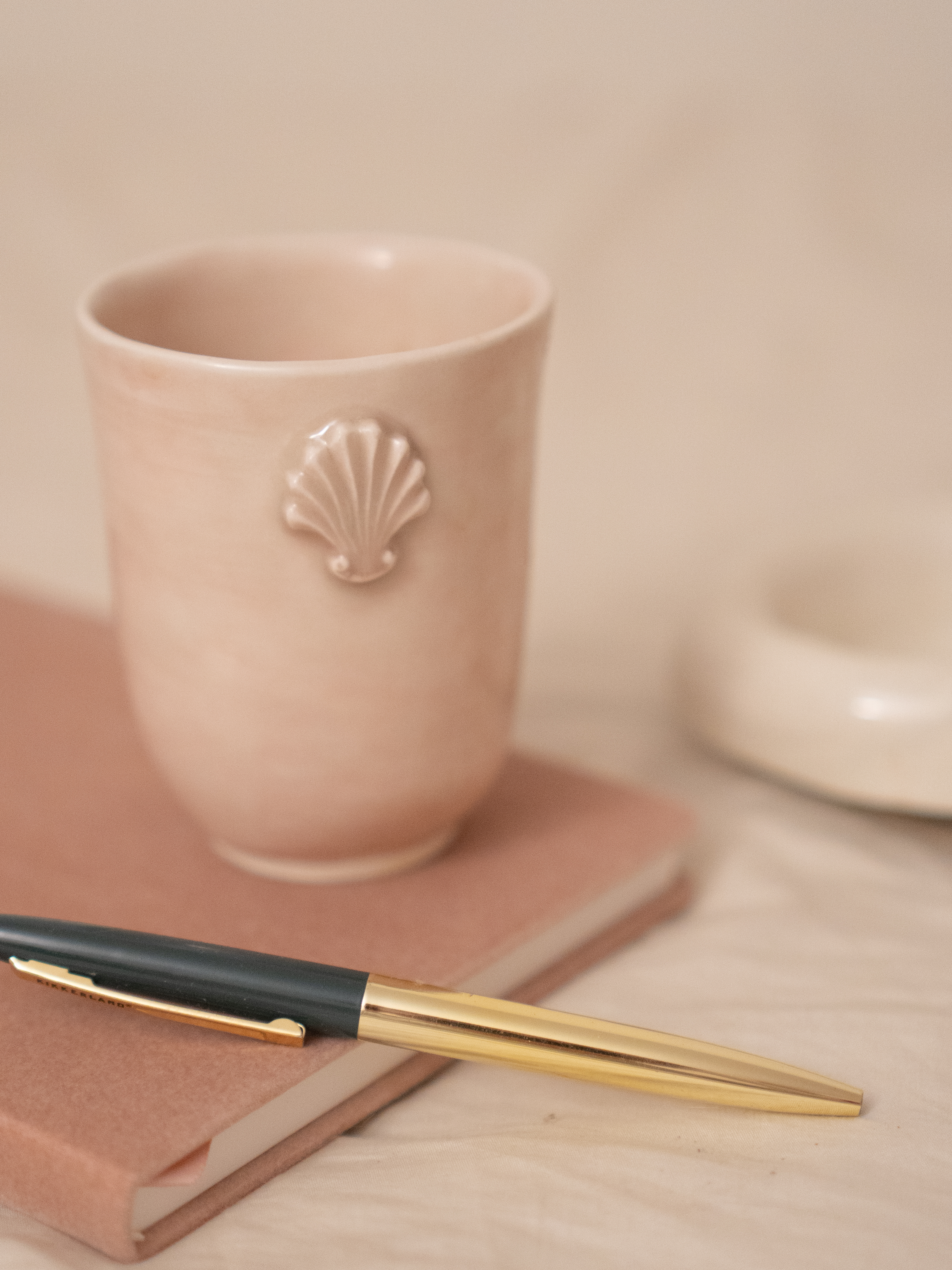 Potter working with clay